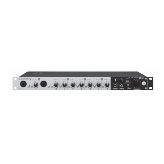 Steinberg UR824 Einführung