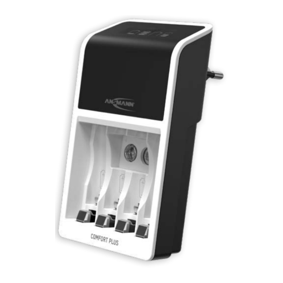 ANSMANN COMFORT PLUS Bedienungsanleitung