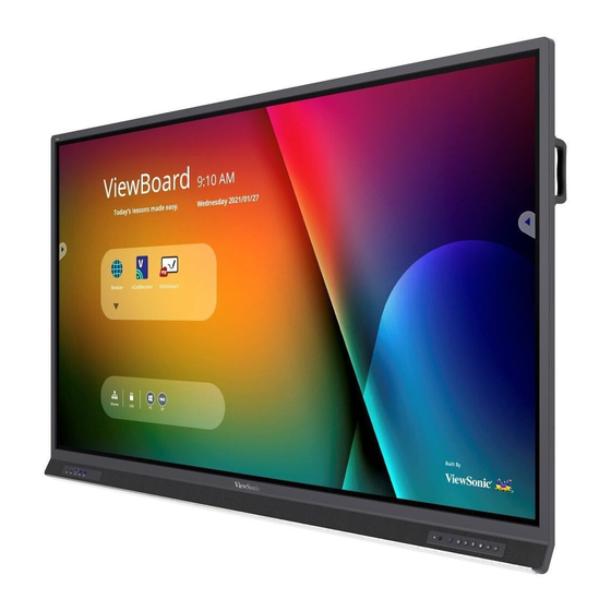 ViewSonic IFP32-2-Serie Bedienungsanleitung