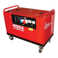 Mosa GE 7554 HSX Bedienungs- Und Wartungsanleitung Ersatzteilkatalog