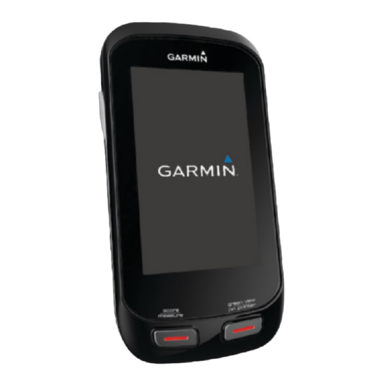 Garmin Approach G8 Benutzerhandbuch