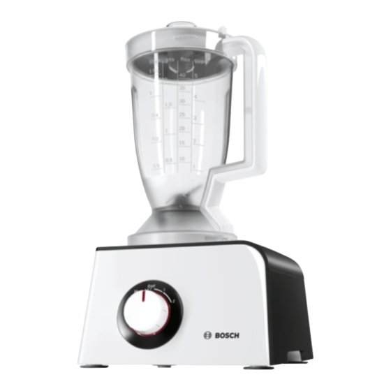 Bosch MCM41 Series Gebrauchanleitung