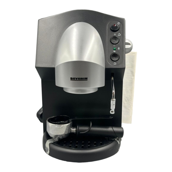 SEVERIN KA 5980 Gebrauchsanweisung