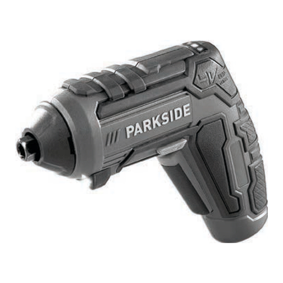 Parkside PAS D7 Bedienungs- Und Sicherheitshinweise Originalbetriebsanleitung