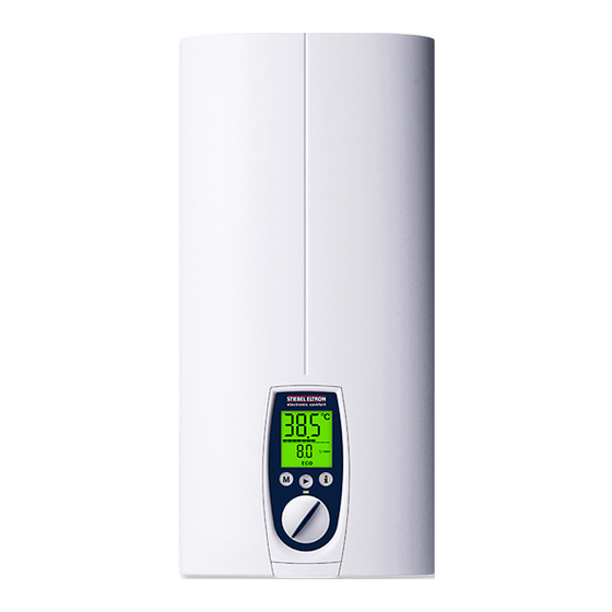 STIEBEL ELTRON DHE 18 SL EDITION 25 Bedienung Und Installation