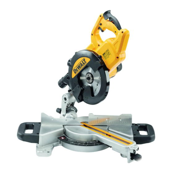 DeWalt DWS774 Bedienungsanleitung