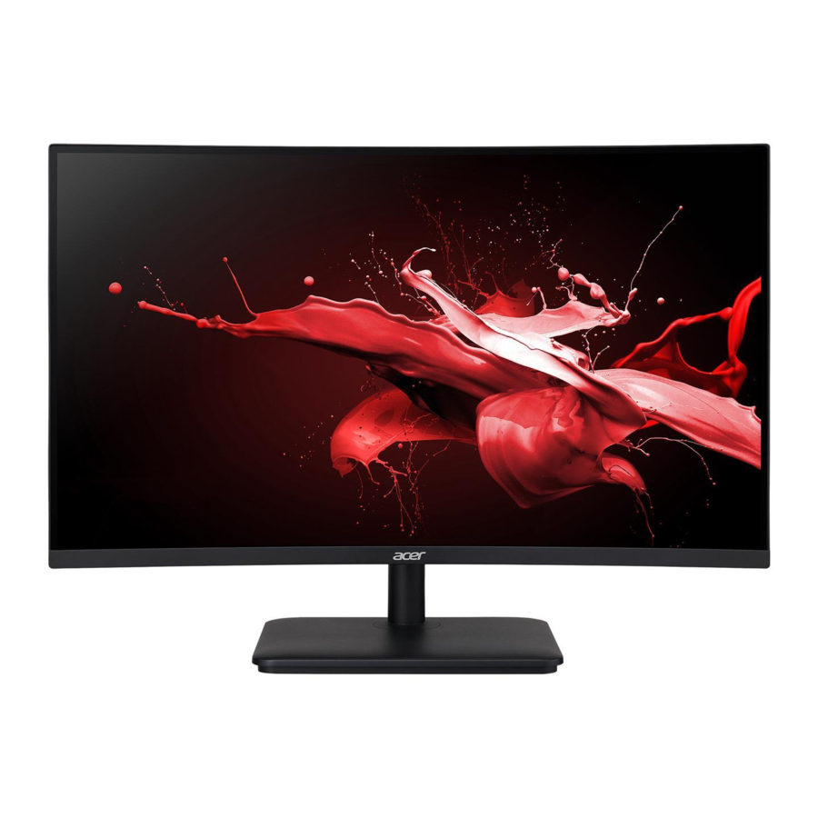 Acer NITRO ED0 ED270R Schnellstartanleitung