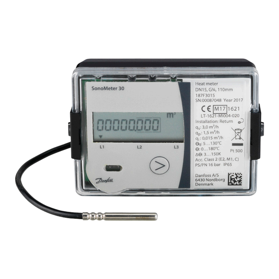 Danfoss SonoMeter 30 Benutzerhandbuch