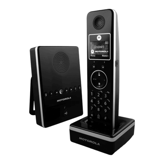 Motorola D810-Serie Bedienungsanleitung