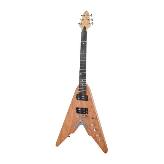 thomann Harley Benton Electric Guitar Kit Victory Bedienungsanleitung