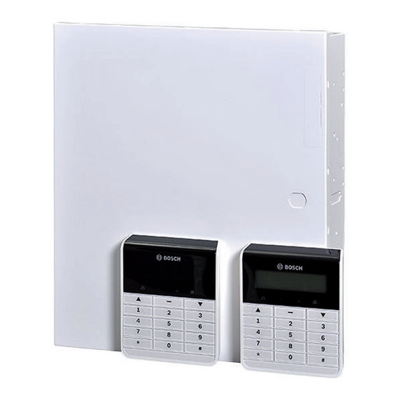 Bosch AMAX panel 4000 Schnellstartanleitung
