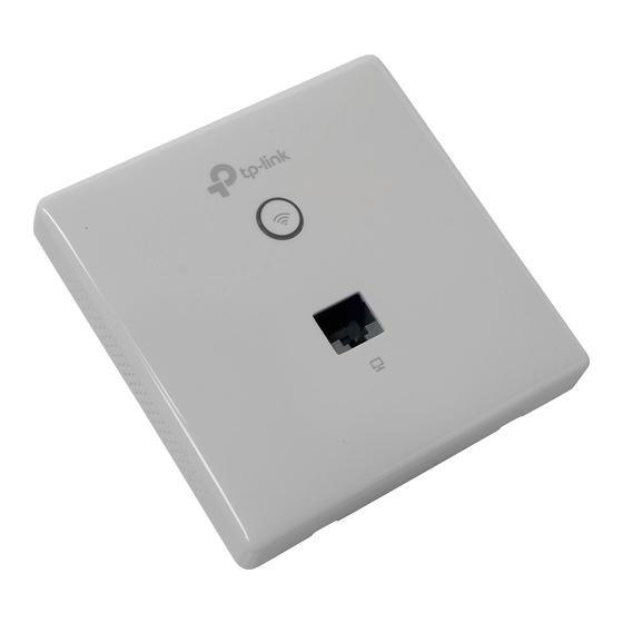 TP-Link Wall-Plate Access Point Installation