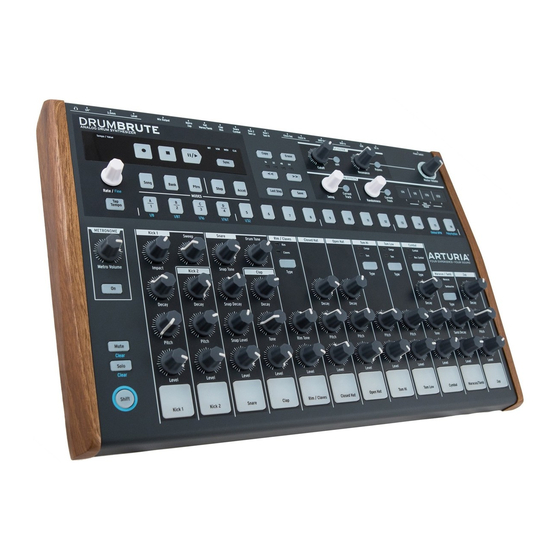 Arturia DrumBrute Bedienungsanleitung