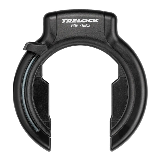 Trelock RS 480 AZ Gebrauchsanweisung