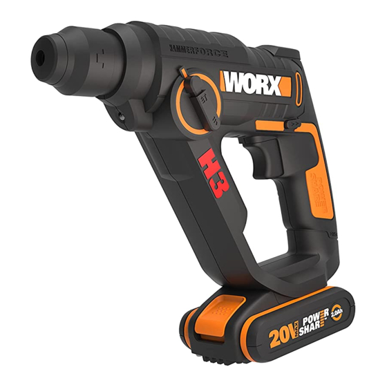 Worx wx390 Bedienungsanleitung