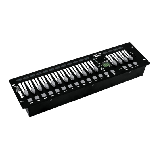 EuroLite LCD-12 Bedienungsanleitung