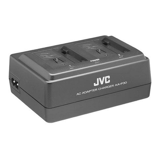 JVC AA-P30 Bedienungsanleitung