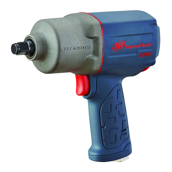 Ingersoll-Rand 2235MAX Serie Technische Produktdaten
