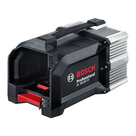 Bosch AL 36100 CV Professional Originalbetriebsanleitung