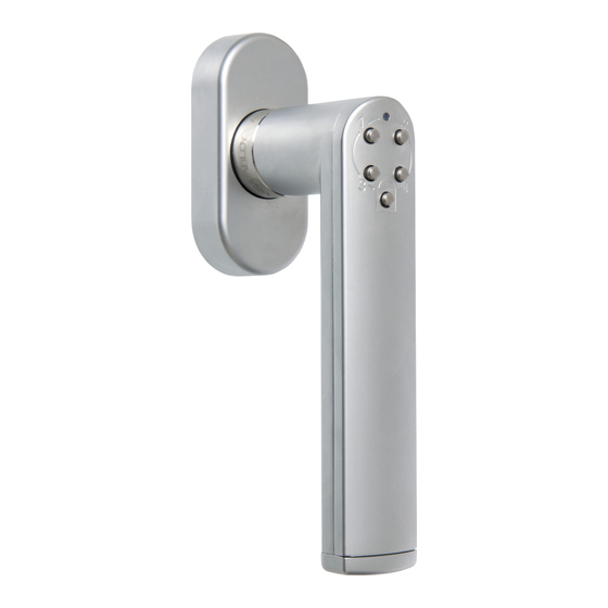 Mul-t-lock Code Handle Window Bedienungsanleitung
