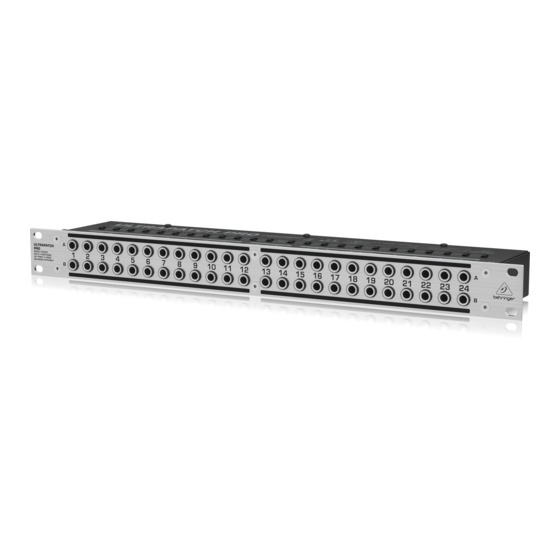 Behringer PX3000 Bedienungsanleitung
