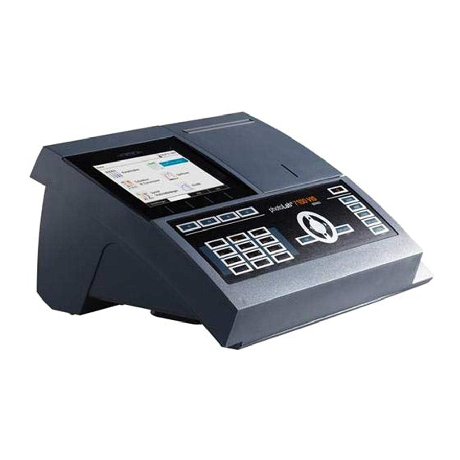 wtw photoLab 7100 VIS Bedienungsanleitung