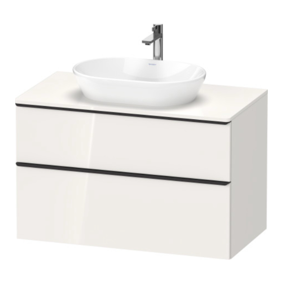 Duravit D-Neo Montageanleitung