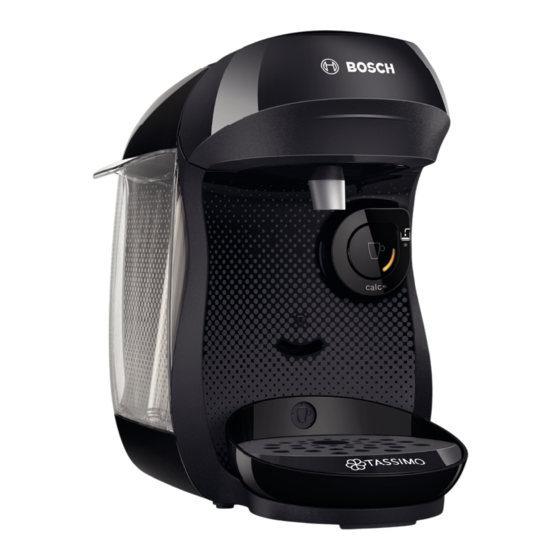 Bosch Tassimo happy TAS100 Serie Gebrauchsanleitung