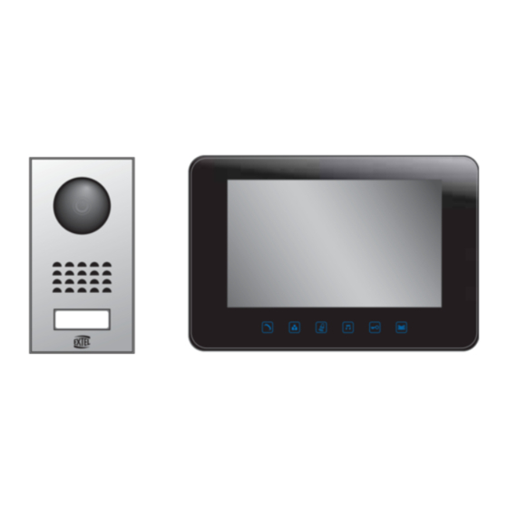 Extel ITOUCH SER.R1 Installations- Und Bedienungsanleitung