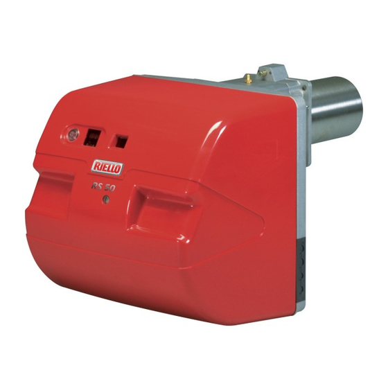 Riello RS 64/M MZ FS1 08624X Installations-, Bedienungs- Und Wartungsanleitung