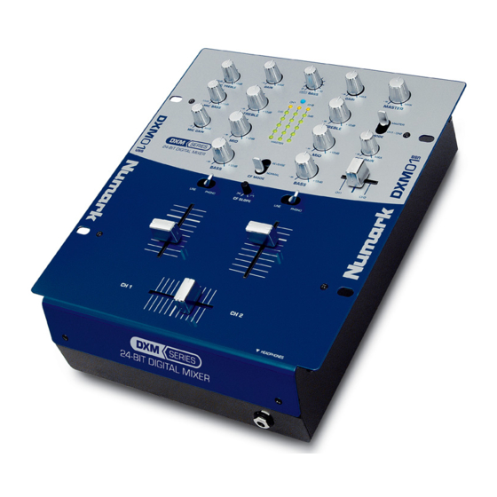 Numark DXM01 USB Schnellbedienungsanleitung
