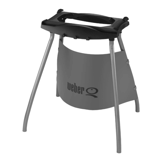 Weber Q STAND Montageanleitung