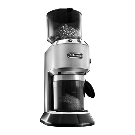 DeLonghi KG520 Bedienungsanleitung