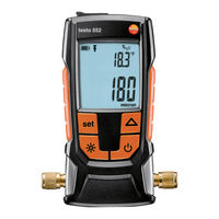 TESTO 552 Bedienungsanleitung