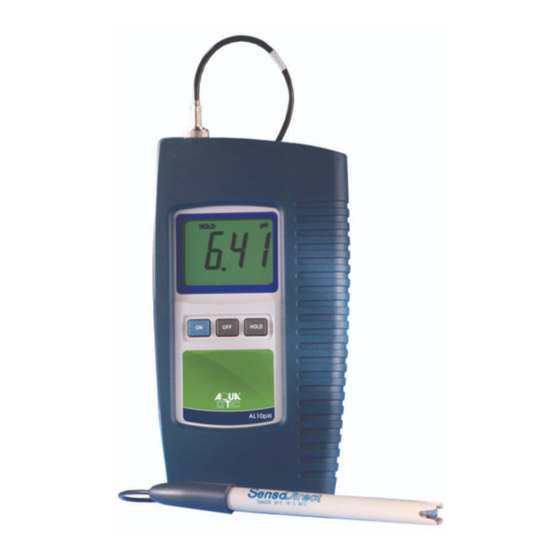 Aqualytic AL10pH Bedienungsanleitung