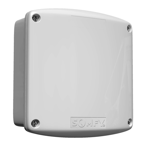 SOMFY Lighting outdoor RTS Gebrauchsanweisung