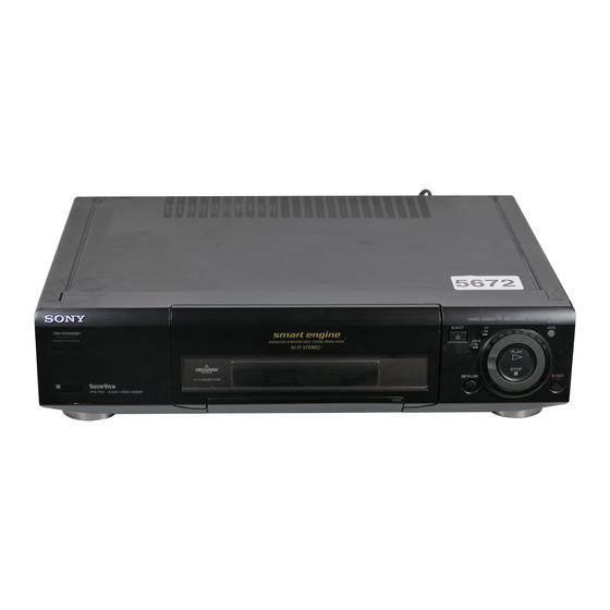Sony SLV-E930NP Bedienungsanleitung