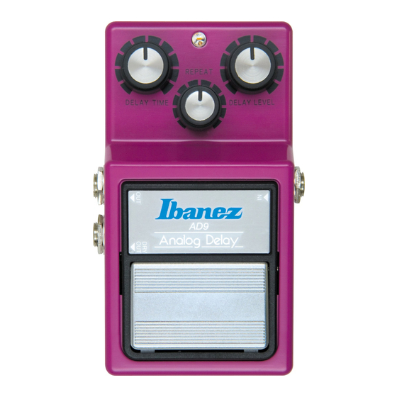 Ibanez AD9 Bedienungsanleitung