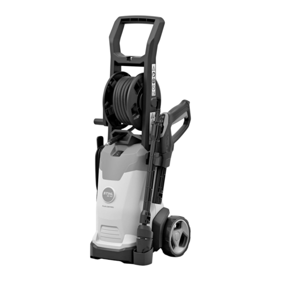 Stihl RE 100.0 PLUS CONTROL Gebrauchsanleitung