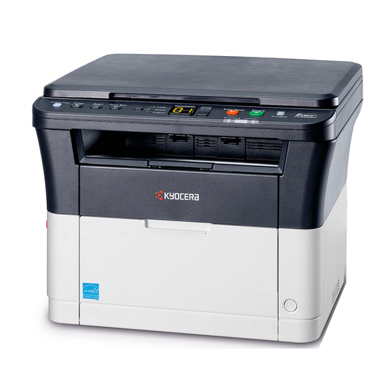 Kyocera FS-1020MFP Bedienungsanleitung