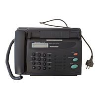 Sharp UX-109 Bedienungsanleitung