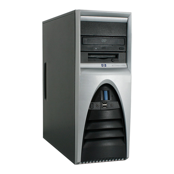 HP xw4000 Handbuch
