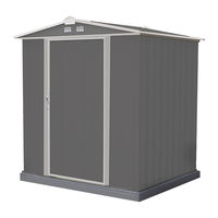 Spacemaker EZEE SHED EZ65CCCRCL serie Pflege- & Montageanleitung