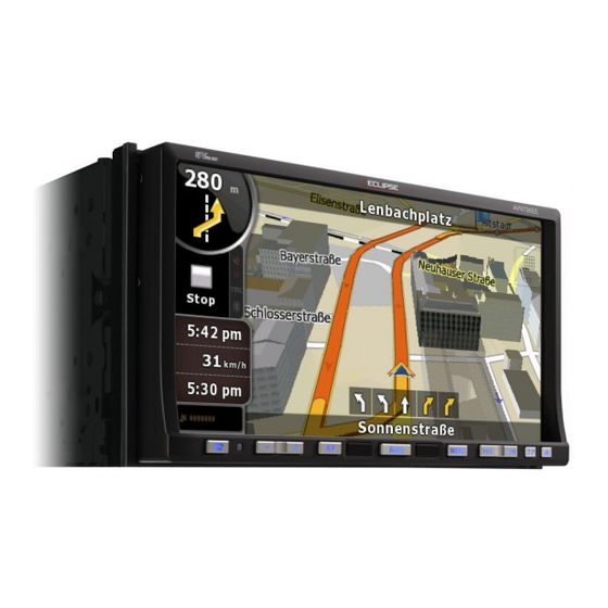 Eclipse AVN726EE Installationsanleitung