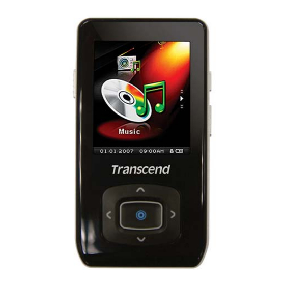 Transcend MP850 Benutzerhandbuch