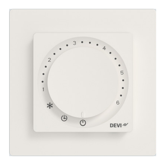 DEVI DEVIreg Basic Installationsanleitung