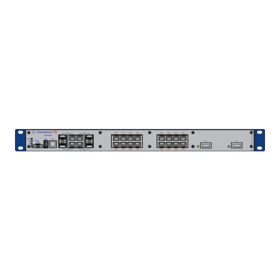 Hirschmann MACH104-16TX-PoEP-E Anwenderhandbuch