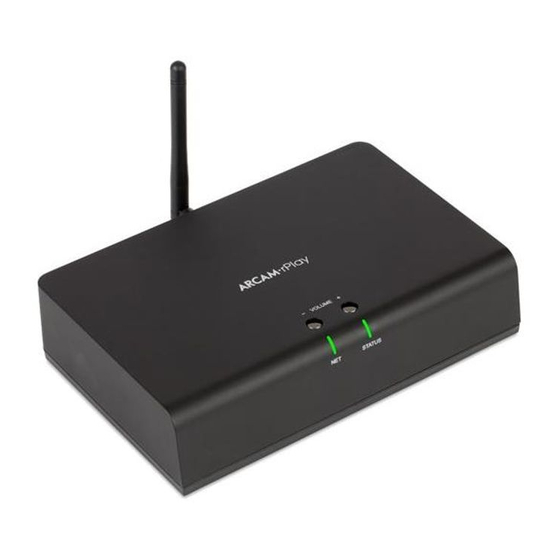 Arcam rPlay Schnellstartanleitung