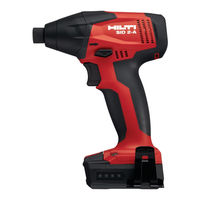 Hilti SID 2-A Bedienungsanleitung