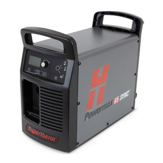 Hypertherm Powermax65 SYNC Anleitung
